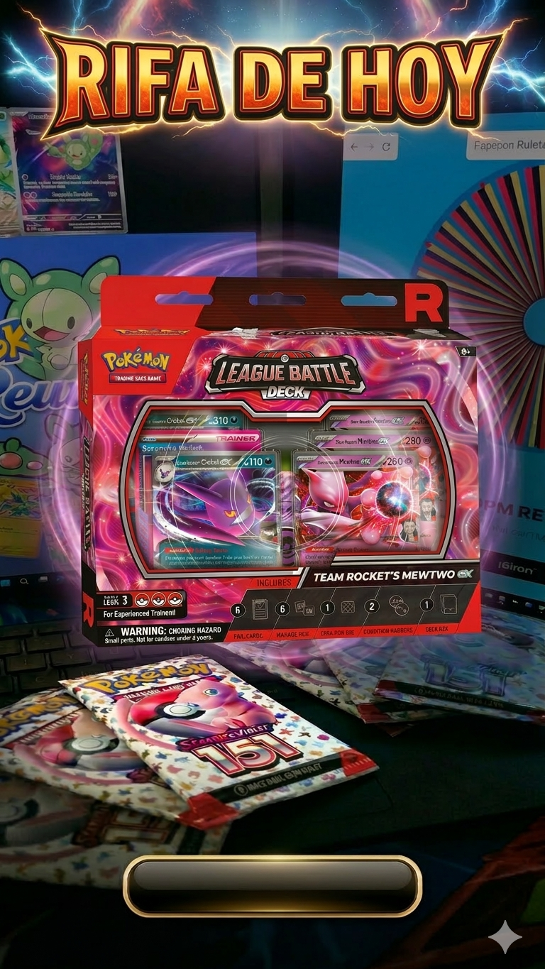 Deck de Mew two Gratis 🔥