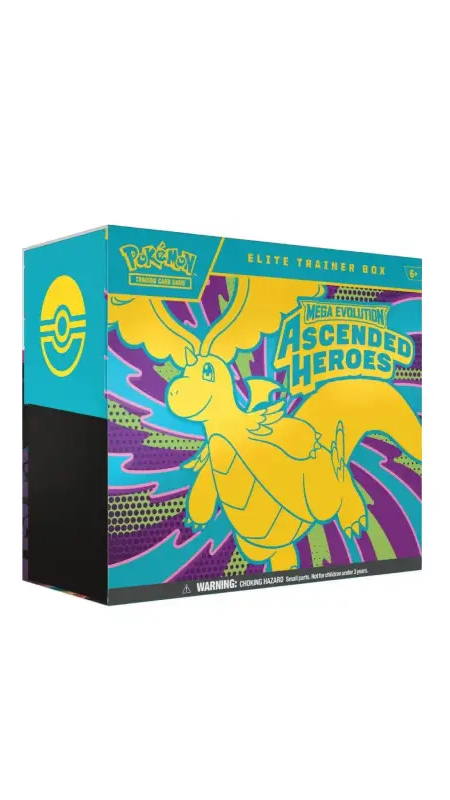 ETB ASCENDED HEROES GRATIS