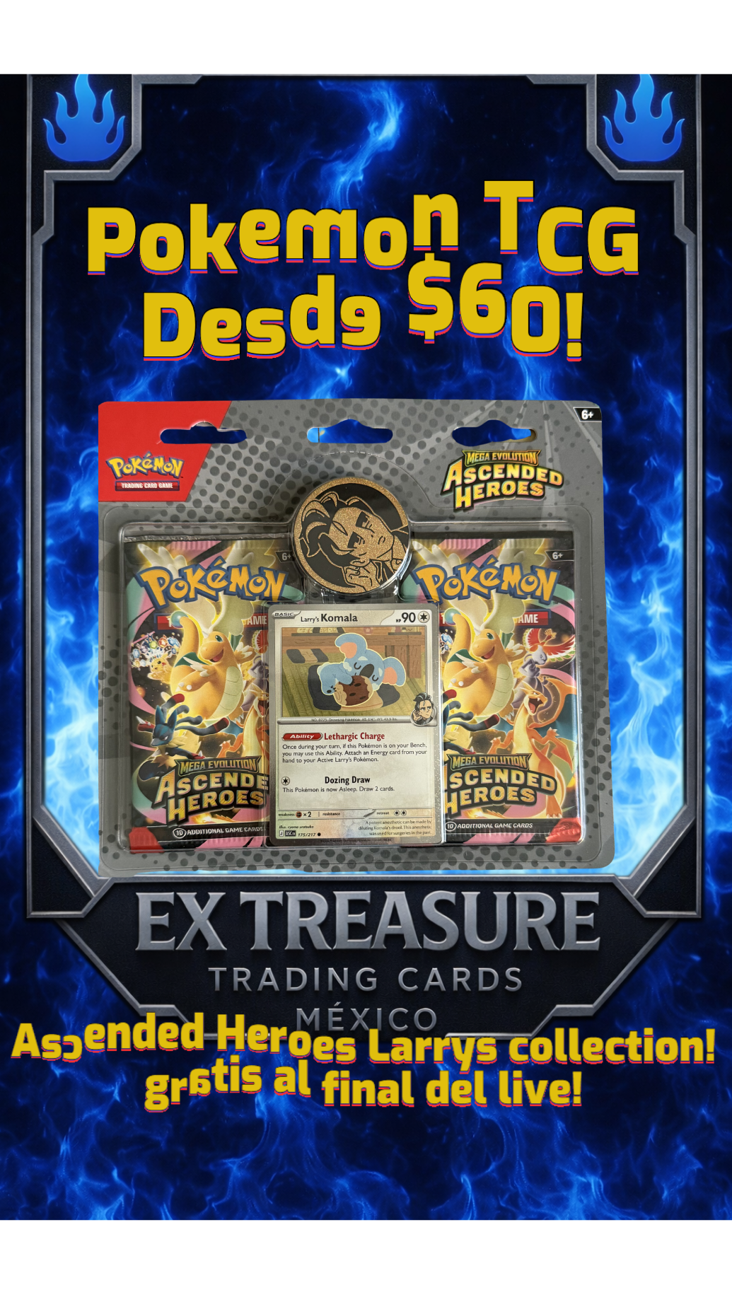 Larry’s collection grafías al final del live!