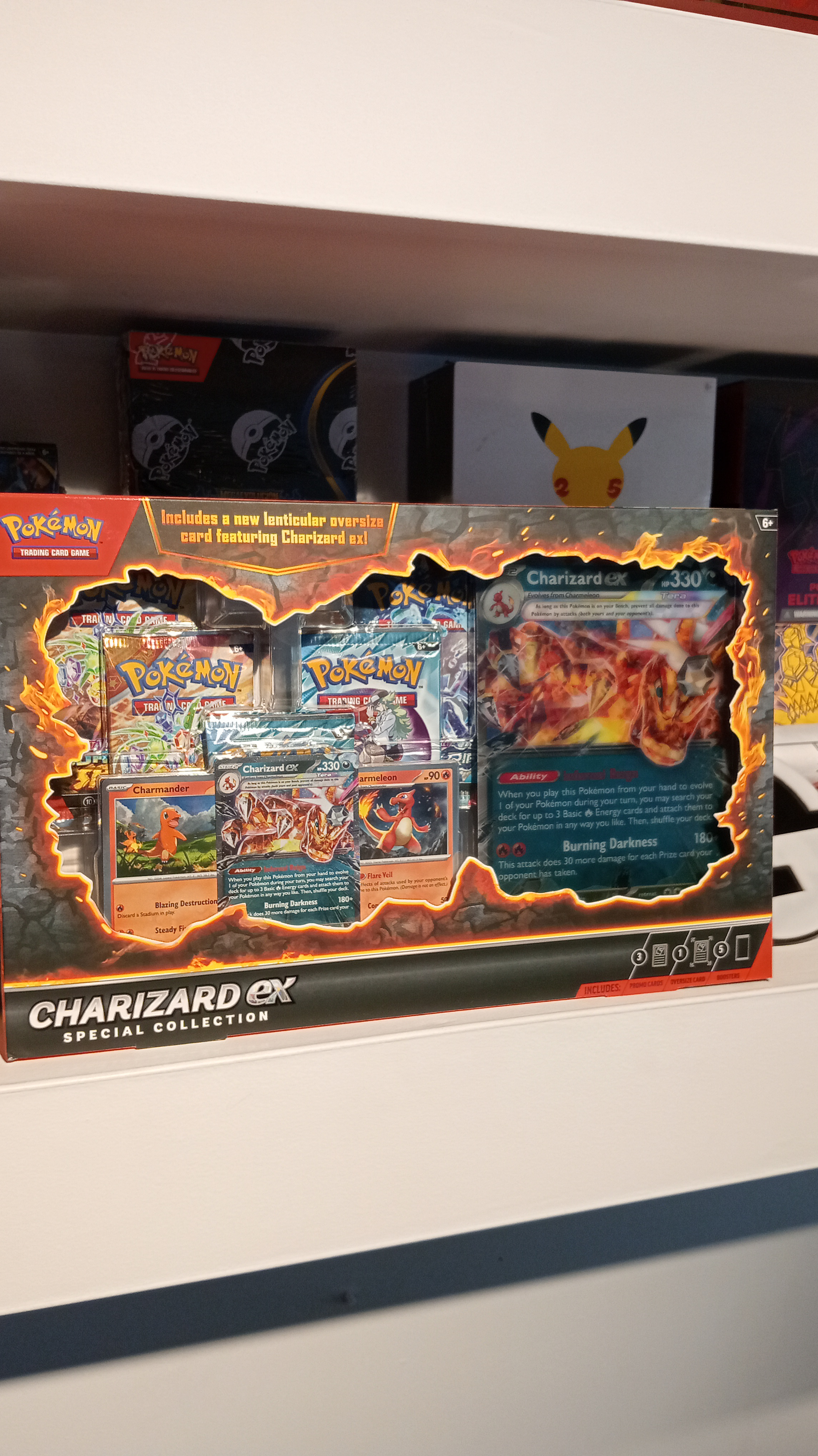 charizard colección especial ex