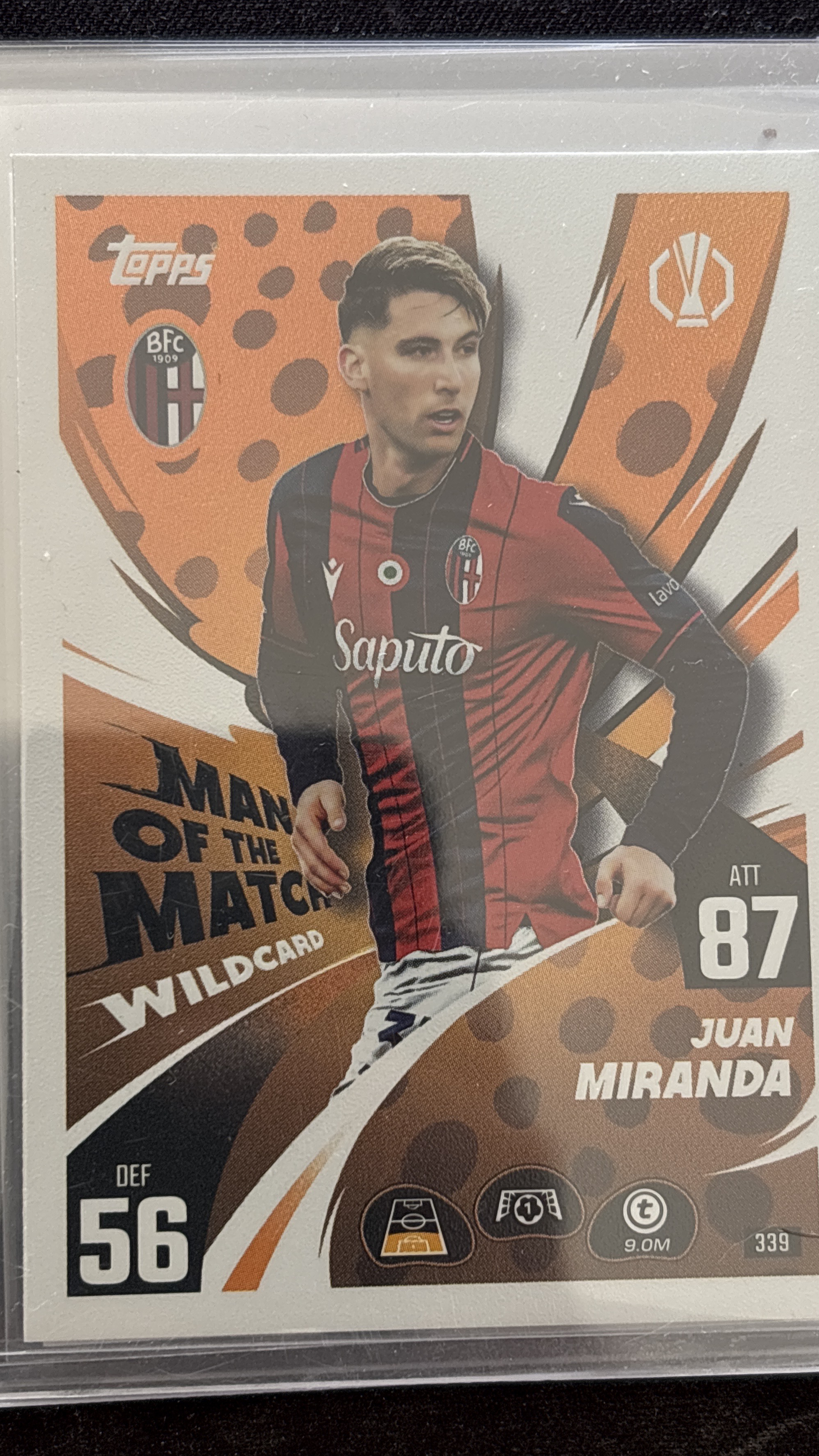 Singles Match Attax Topps UCC 2025-2026