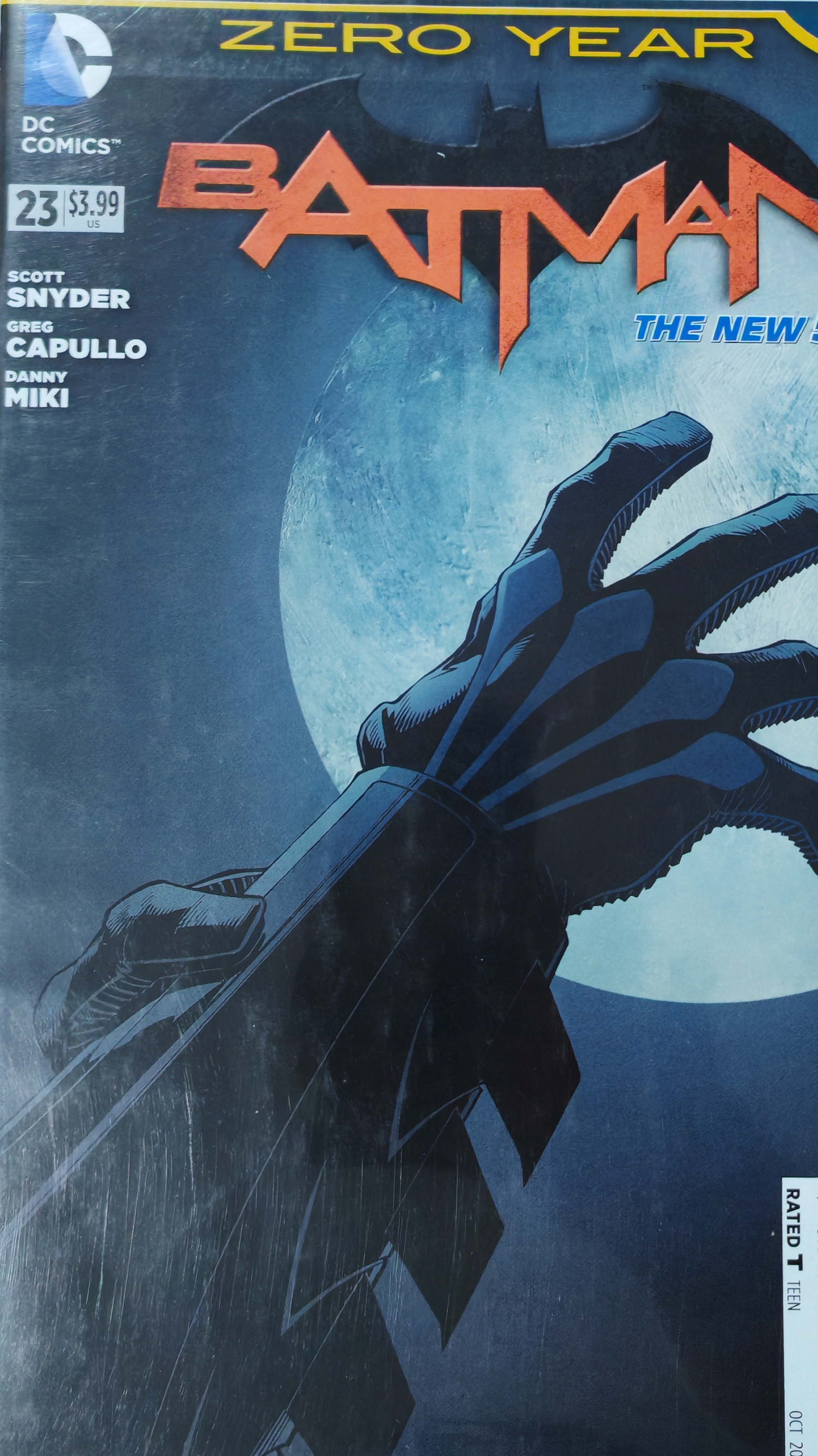 Batman #23 para la firma de Znyder y Capullo