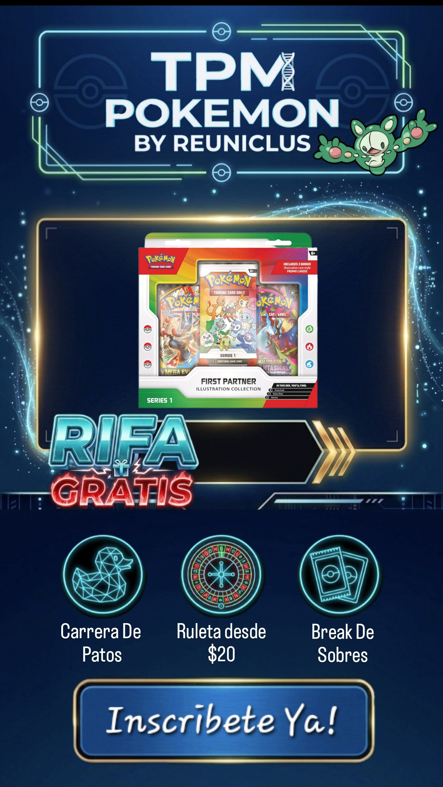 Rifa Gratis First Partner Collection 🔥