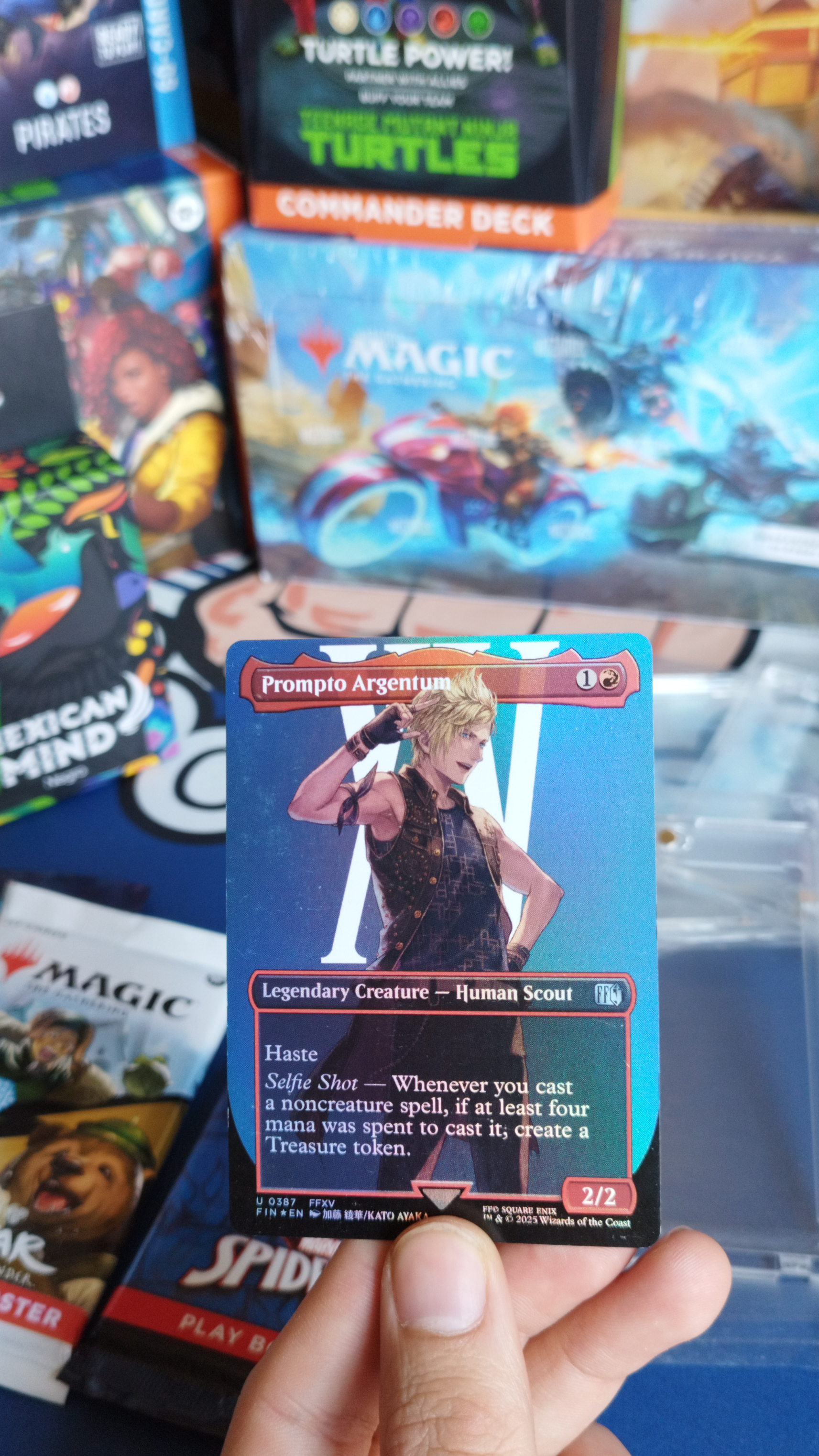 Magic: Prompto Argentum Borderless Foil