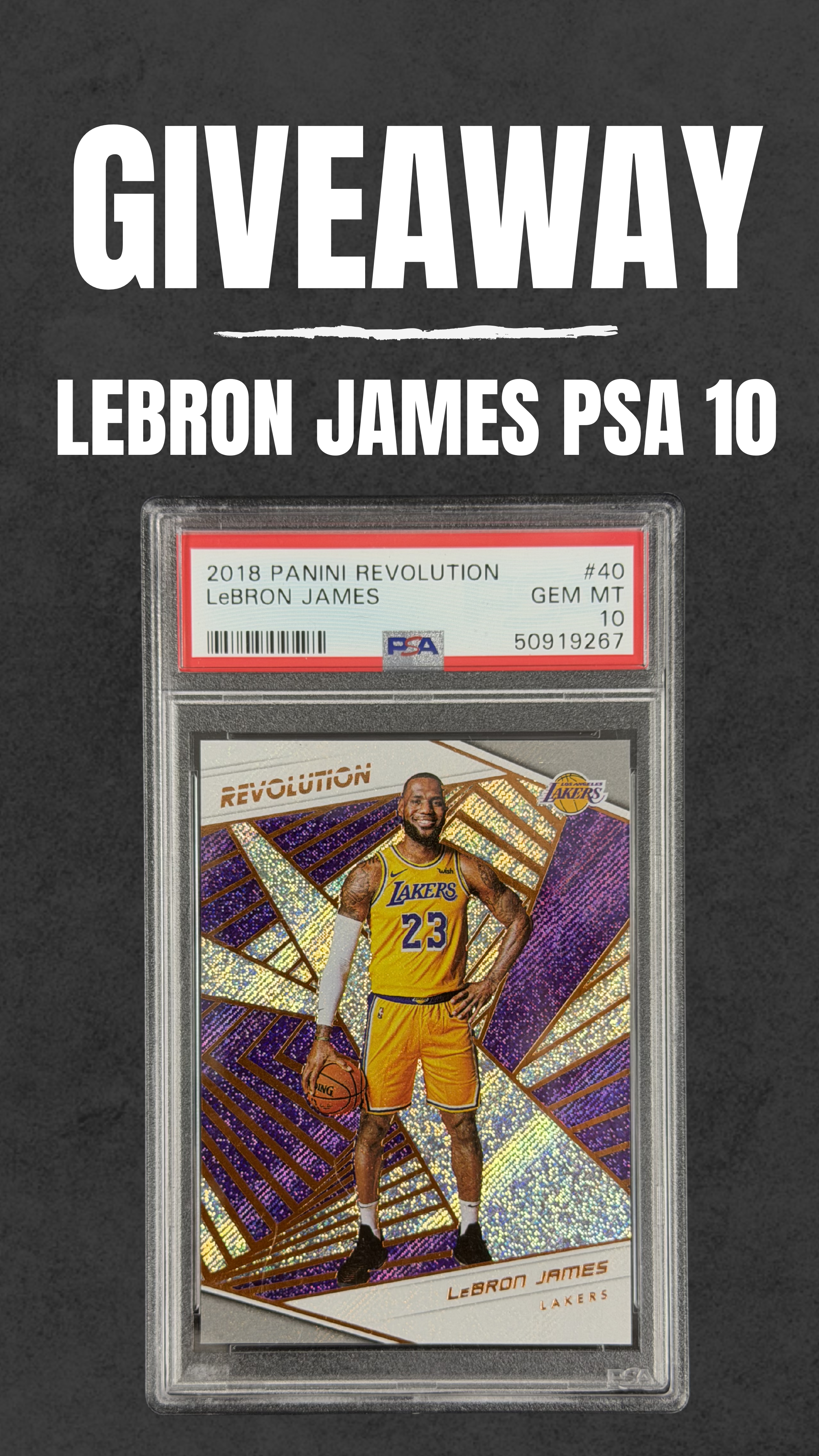 LeBron James PSA 10