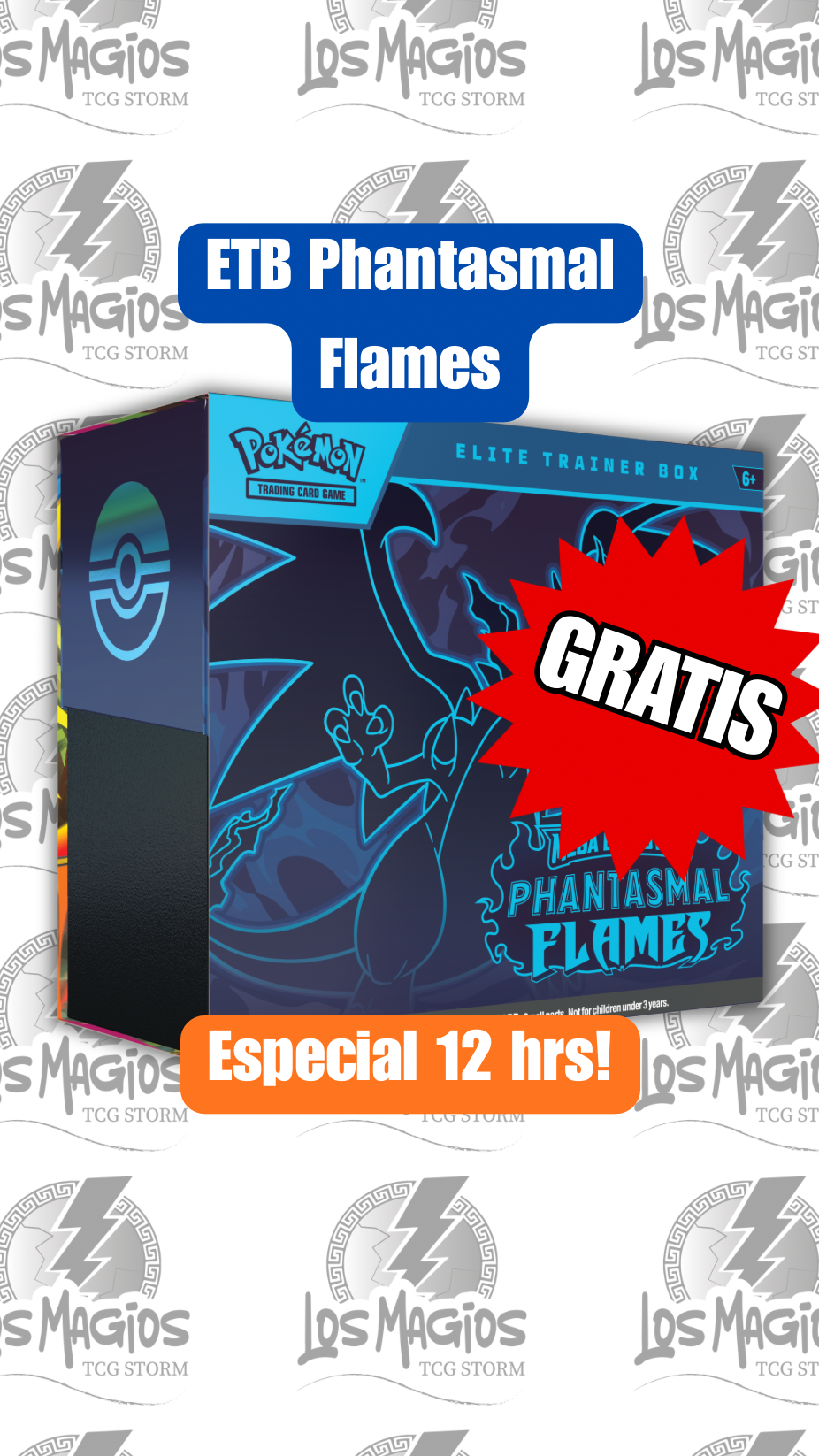 ETB Phantasmal Flames GRATIS