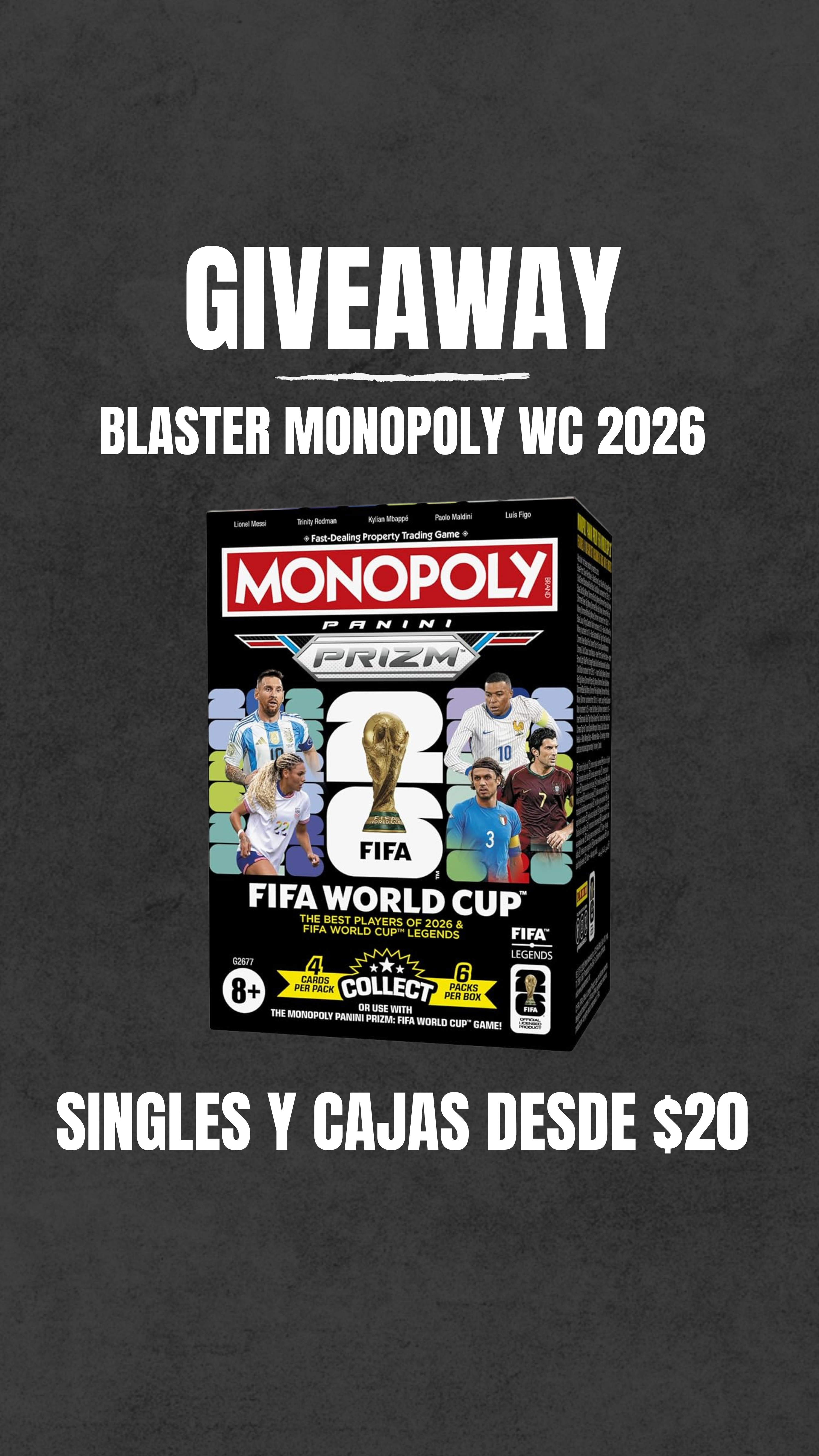 Blaster Monopoly WC 2026 FIFA