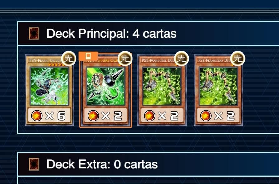 PSY-Frame Yu-Gi-Oh! Card Lot