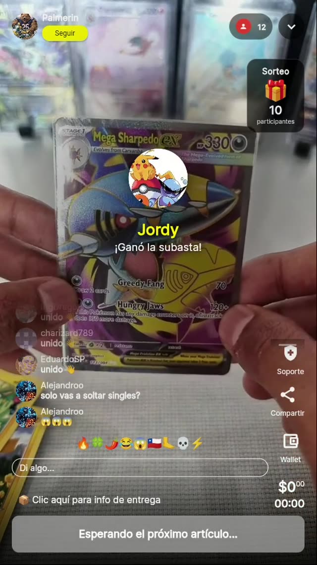 Mega Sharpedo EX Full Art