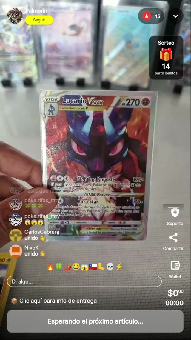 Lucario VSTAR Pokémon Card