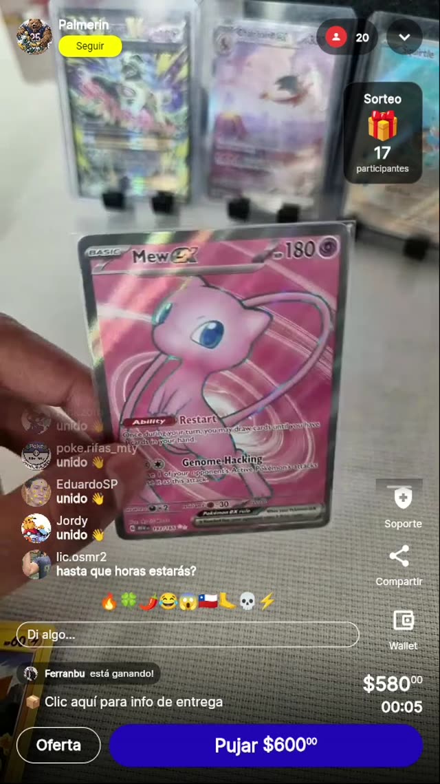 Mew ex 151 Scarlet & Violet