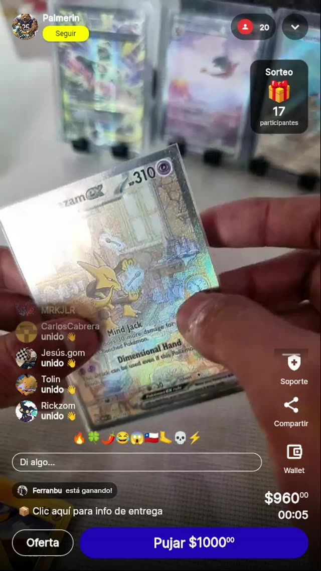 Pokémon Alakazam ex Scarlet Violet