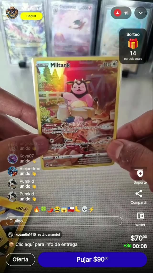 Pokémon Miltank Crown Zenith GG24