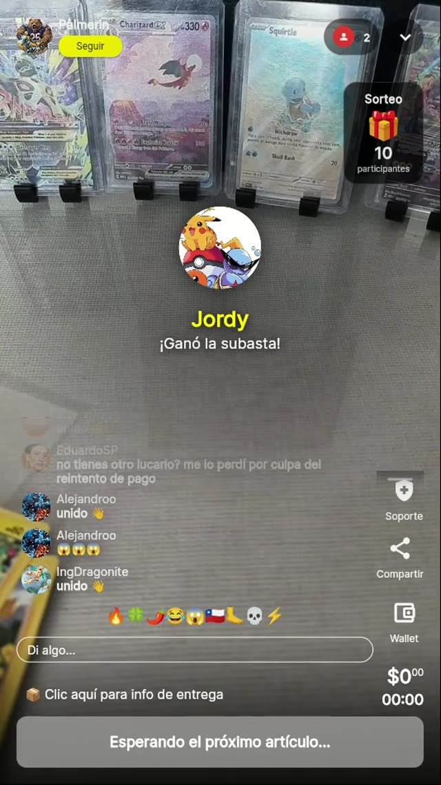 Charizard VMAX y Squirtle Pokémon