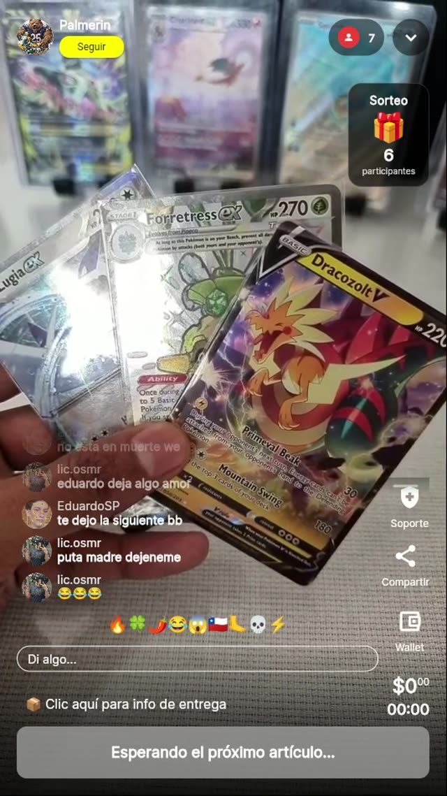 Pokémon: Lote Dracozolt, Forretress, Lugia