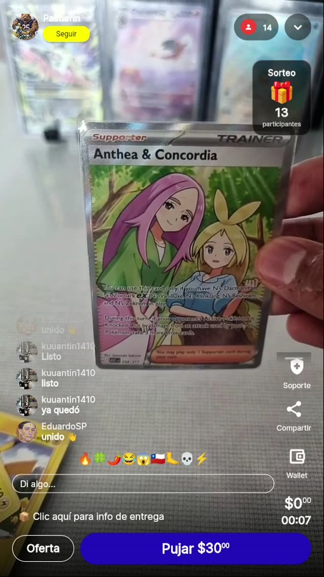 Pokémon Anthea & Concordia Supporter