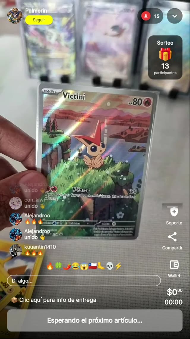Pokémon Victini V-Force Black Bolt