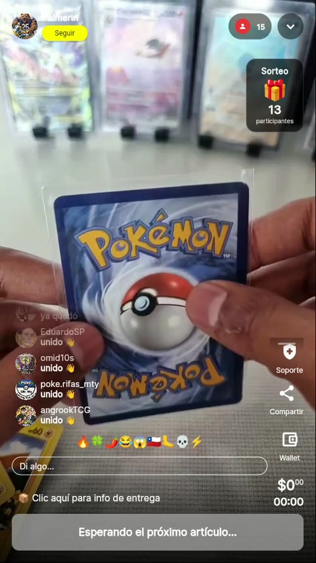 Carta Pokémon Gloom en inglés