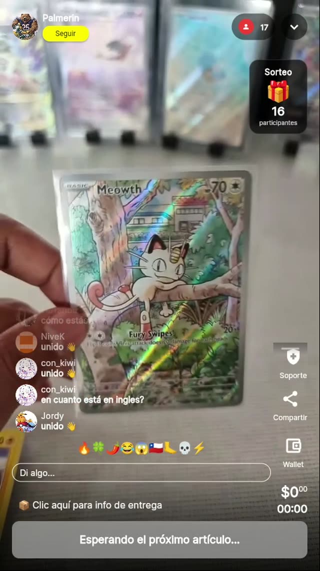 Carta Pokémon Meowth Genetic Apex