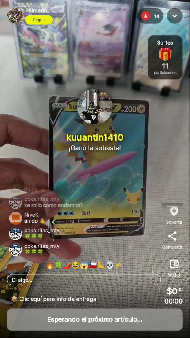 Surfing Pikachu VMAX Celebrations