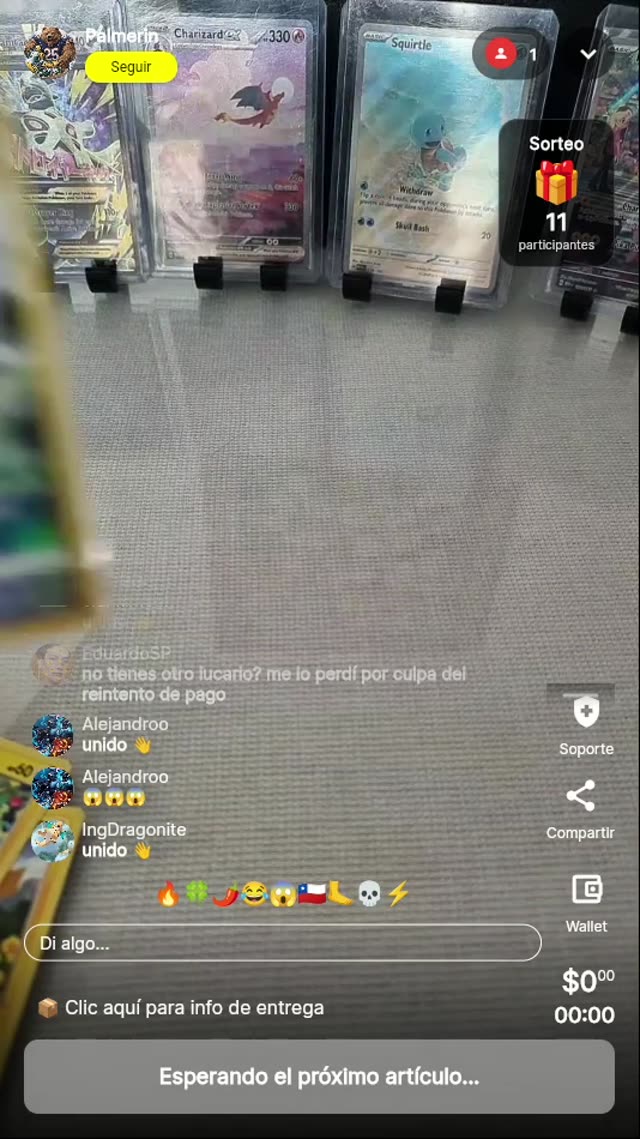 Charizard y Squirtle Pokémon TCG