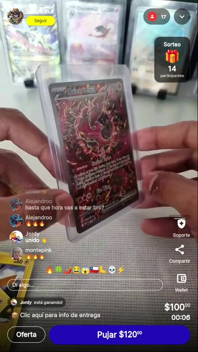 Oricorio EX Promo #24 Pokemon