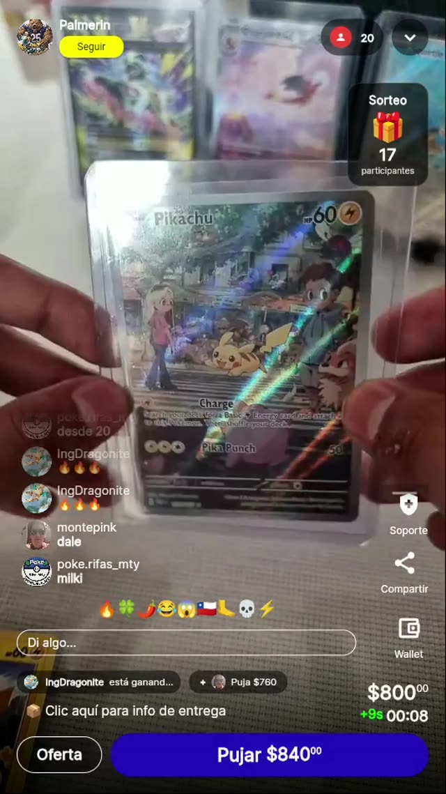 Pikachu Escena Charge Pika Punch Pokémon