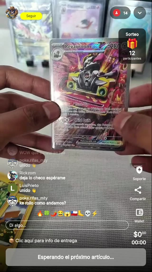 Revavroom ex 224/197 Obsidian Flames