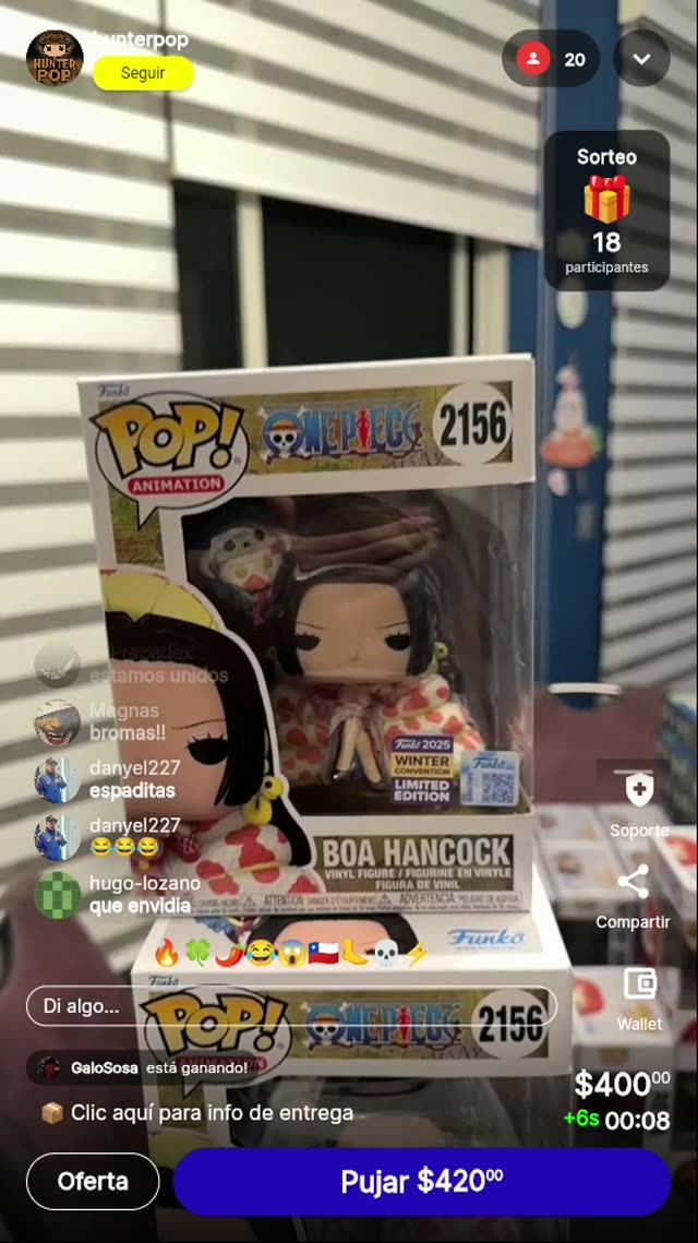 Funko Pop One Piece Boa Hancock