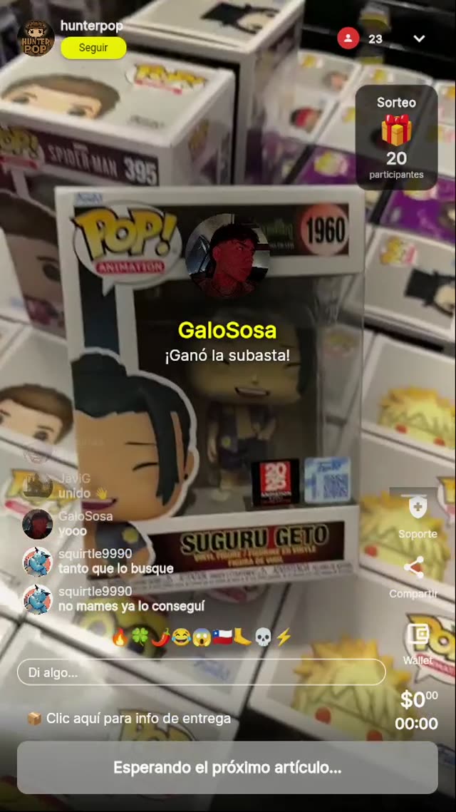 Funko Pop Suguru Geto #1891
