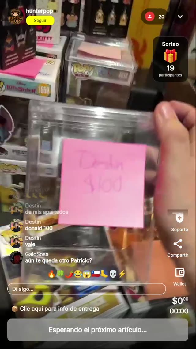 Funko Pop Destin Walmart Exclusivo