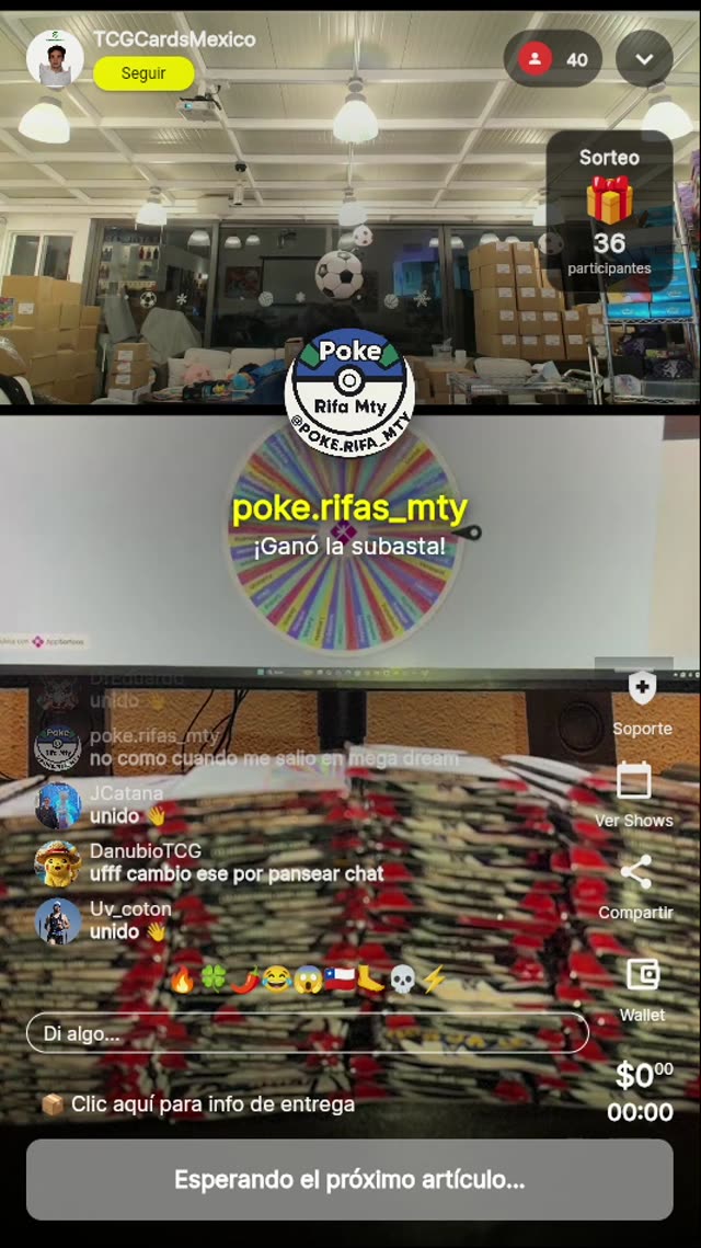 Rifa de sobres Pokémon