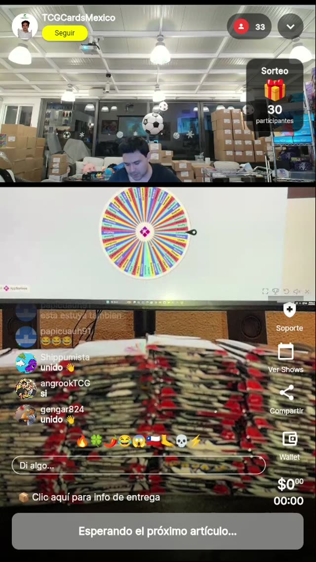 Sorteo de Sponsors TCG Cards México