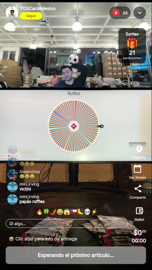 Papas Ruffles TCG Cards México