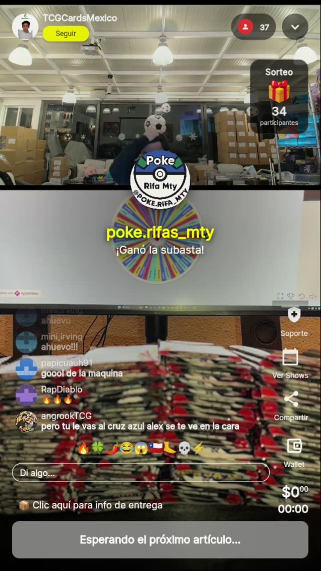 Carta Pokémon con ilustración llamativa