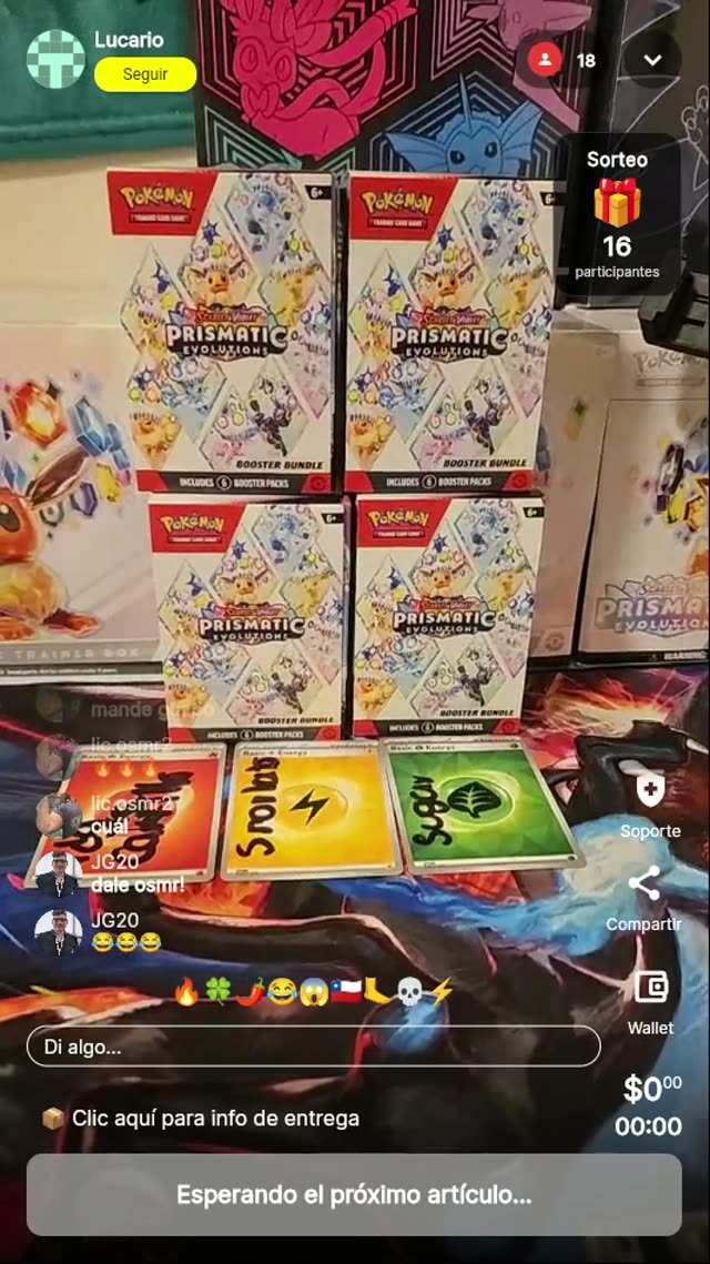 Pokémon Prismatic Evolutions Booster Bundle