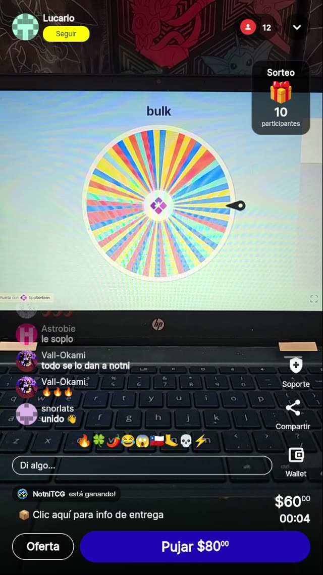 Rueda de la suerte: ¡Dos vueltas!