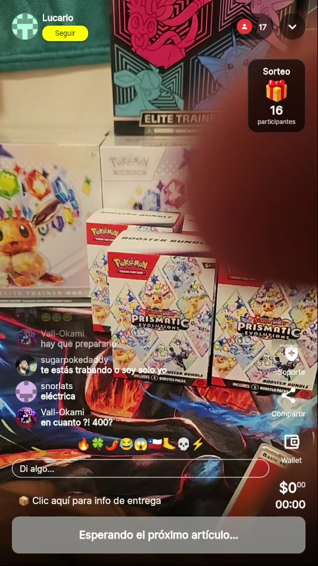 Pokémon Prismatic Evolutions Booster Bundle