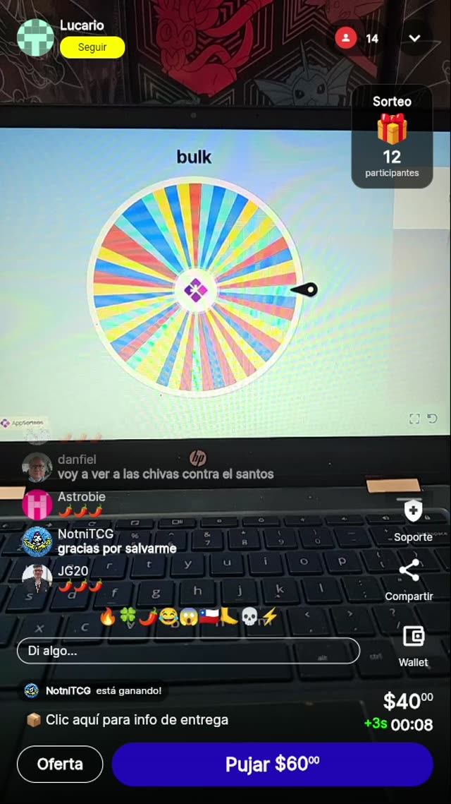 Sorteo Ruleta 'Bulk' Coleccionables