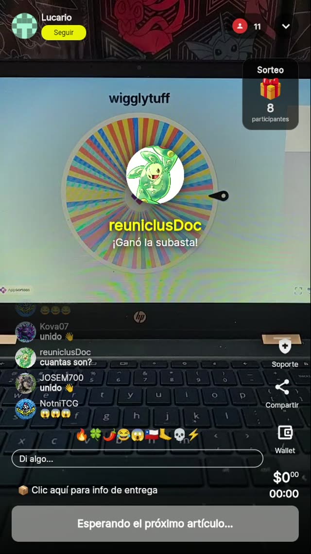 Ruleta Pokémon Wigglytuff TCG