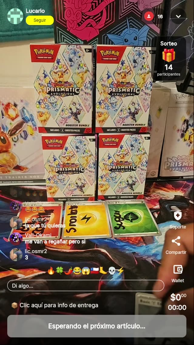 Pokémon Prismatic Evolution Booster Bundle