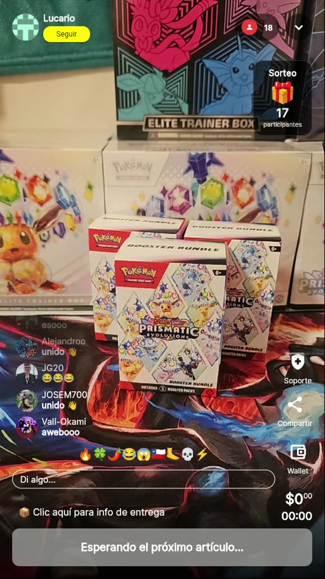 Pokémon Prismatic Evolution Booster Bundle