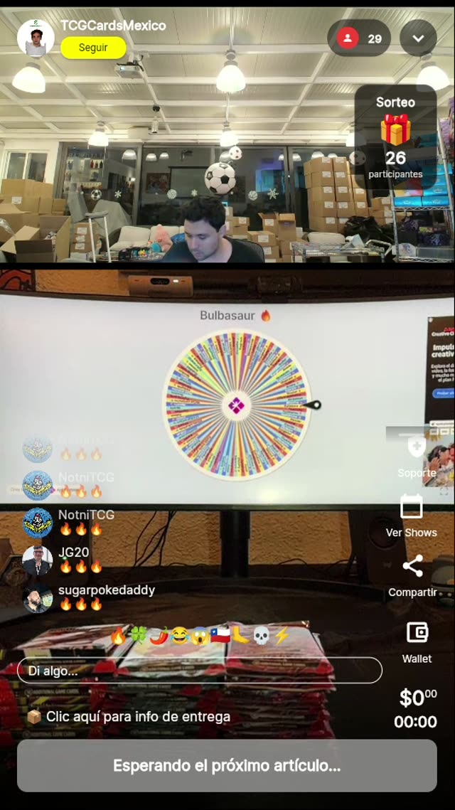 Ruleta Pokémon: Bulbasaur al Azar