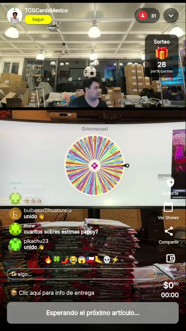 Sobres de Cartas Coleccionables