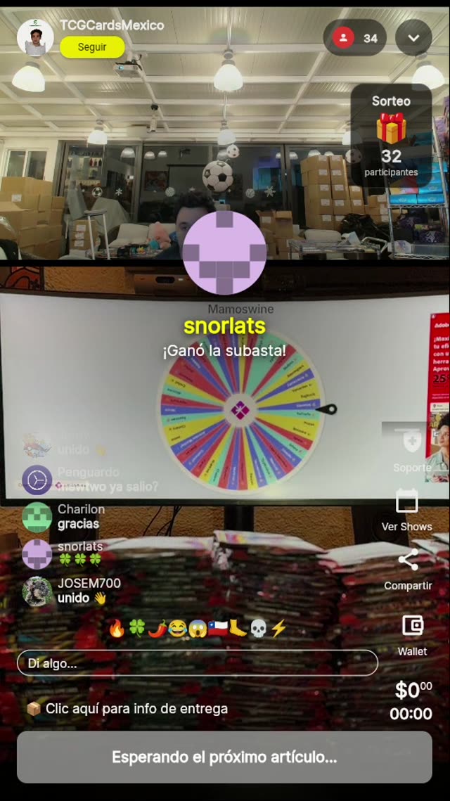 Snorlax gana la subasta