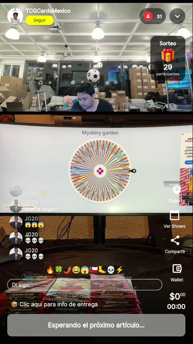 Pokémon Mystery Garden Stadium Card