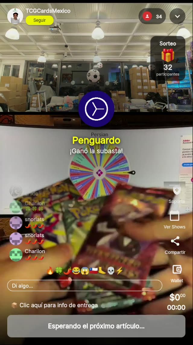 Pokémon TCG Packs de subasta