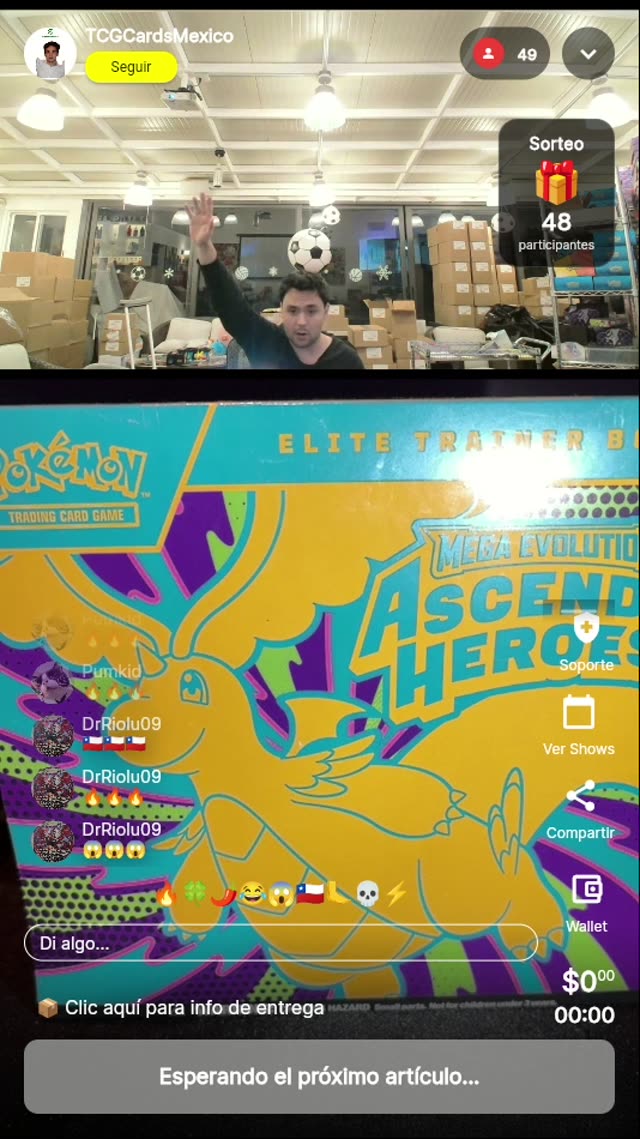 Pokémon ETB Mega Evolution Ascended