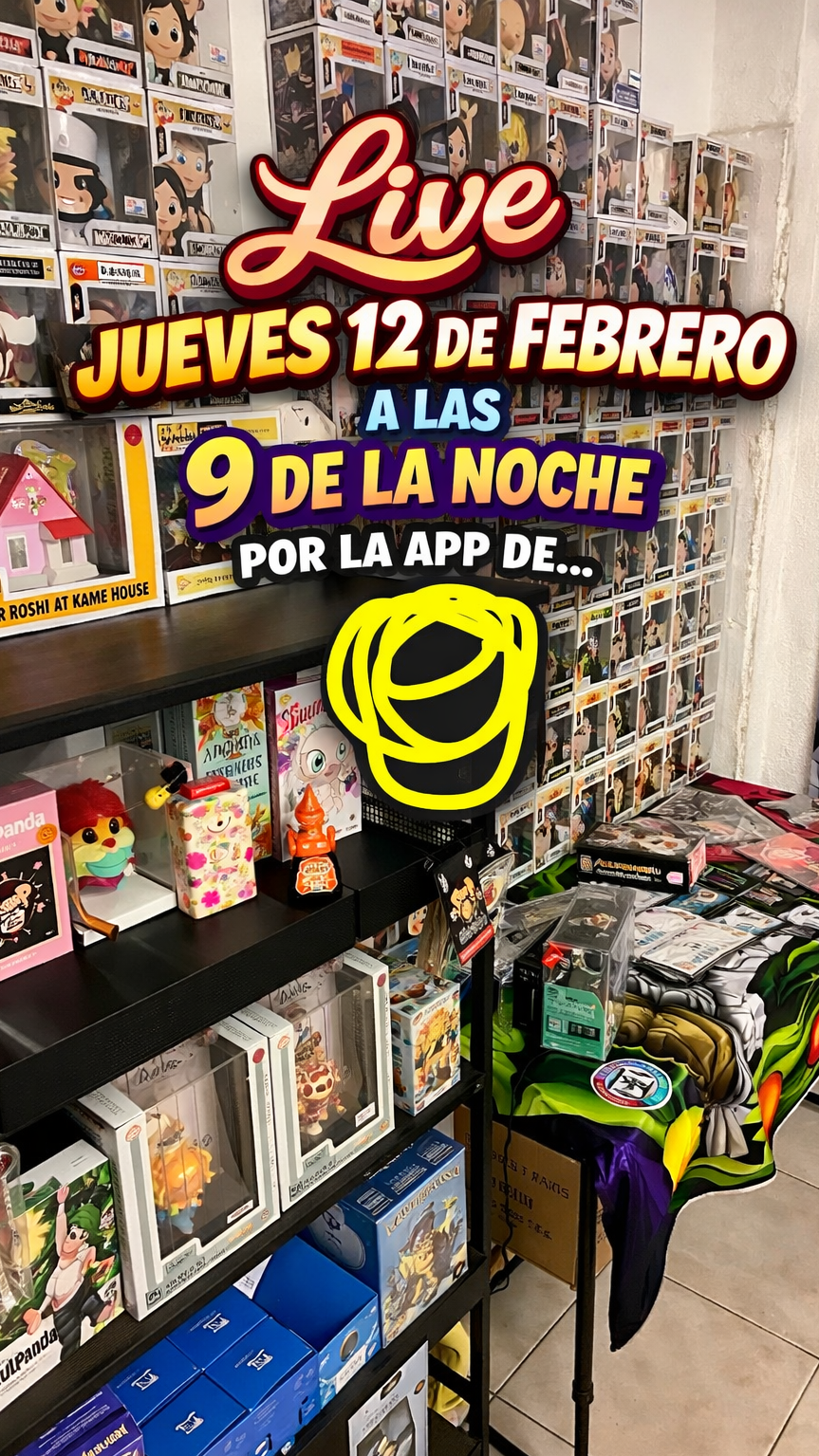 Funko, tcg y más …..
