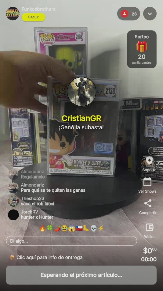 Funko Pop! Monkey D. Luffy #2138